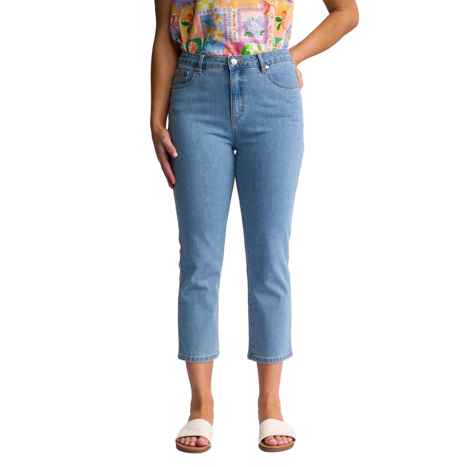 Vassalli Slim Leg 7/8 Length Jean